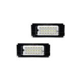 Cumpara ieftin Set 2 lampi numar LED Canbus alb-rece Mini Cooper R56 R57 R58 R59, RG Parts