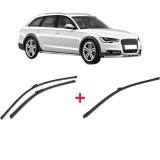 Cumpara ieftin Set 3 stergatoare AUDI A6 Allroad C7 (4GH, 4GJ) 2012 - 2018, pentru parbriz si luneta, Bosch Aerotwin