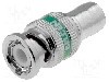 Conector BNC, 75&Omega;, tata, {{Placare contact}}, BELDEN - 1694ABHD1
