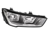 Far AUDI A1 (8X), 12.2014-12.2018, partea Dreapta, ZKW, tip bec H15+H7+HY21W; electric; cu motor; halogen