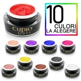 Kit manichiura 10 geluri colorate Cupio