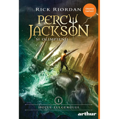 Percy Jackson 1: hotul fulgerului, Rick Riordan foto