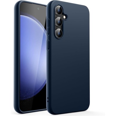 Husa de protectie matte tpu, flippy, pentru xiaomi redmi 13c, protectie camera, antisoc, antizgariere, antialunecare, acoperire completa, albastru foto