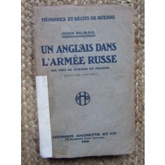 Un Anglais Dans L Armee Russe - JOHN MORSE