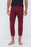 Cumpara ieftin Adidas Performance pantaloni de antrenament Base culoarea bordo, neted