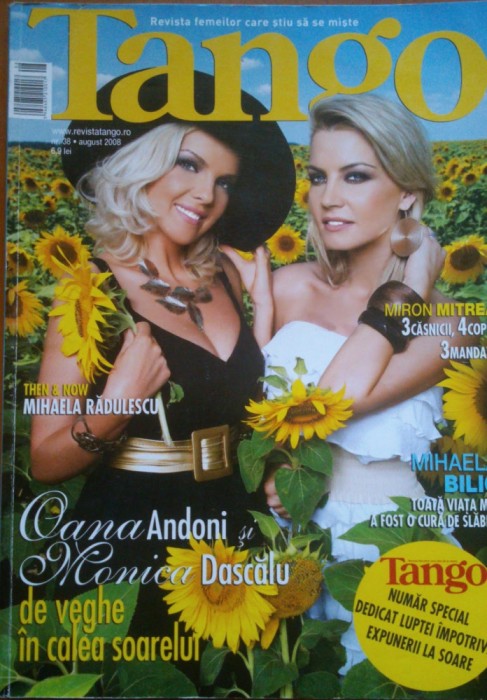 REVISTA TANGO DIVERSE NUMERE 2008