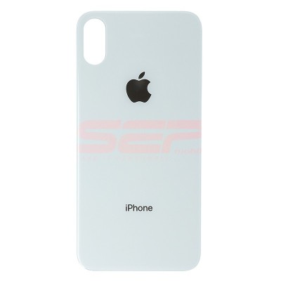 Capac baterie iPhone X SILVER foto