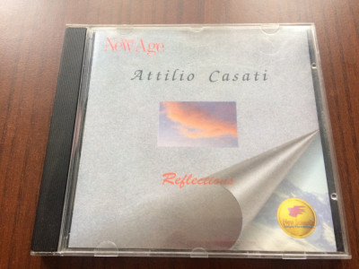 Attilio Casati Reflections 1996 cd disc muzica smooth jazz New Sounds italy VG+ foto