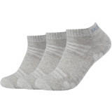 șosete Skechers 3PPK Mesh Ventilation Socks SK43022-9300 gri