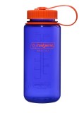 Sticla Apa Nalgene Wide Mouth Sustain 1L Periwinkle, Tritan Renew, Fara BPA/BPS, Plastic Reciclat, Outdoor, Bidon