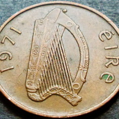 Moneda 1 PENCE - IRLANDA, anul 1971 *cod 1240