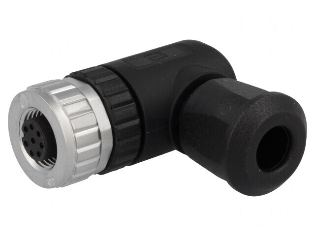 Mufă M12 8 PIN mamă IP67 pe cablu