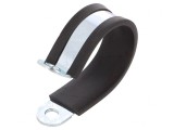 Clipsuri oțel cu protecție EPDM 42mm x 20mm