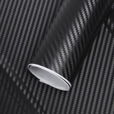 Folie colantare auto Carbon 3D - Negru (3m x 1,27m)