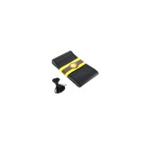 Husa volan cu ac si ata piele cu gaurele Negru , marime M- latime 11,5cm Cod: LUX FST01 Automotive TrustedCars, Oem