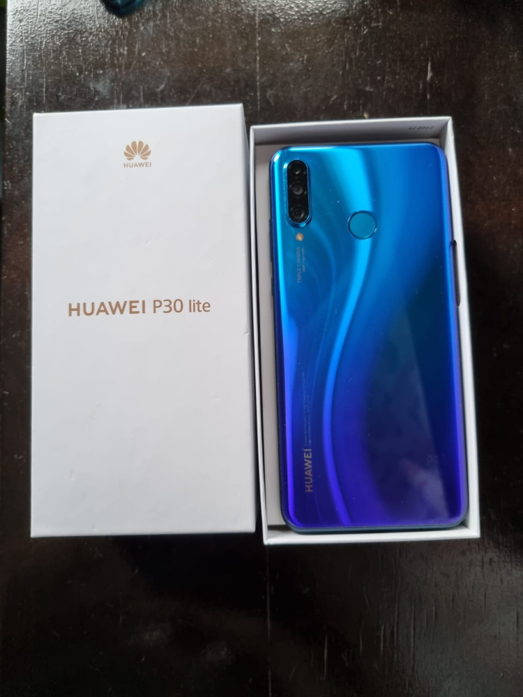 Telefon mobil Huawei P30 Lite, Dual SIM, 128GB, 4G, Peacock Blue | arhiva  Okazii.ro