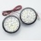 Lumini de zi rotunde 18 led*0,5W 12V cu functia Off when headlight on