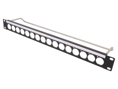 Adaptor de Montare Patch Panel RACK 1U foto