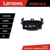 Navigatie dedicata Lenovo PRO Opel Corsa E 2013-2018, 12.3" QLED, 4G, 64GB, Android, Carplay, DSP
