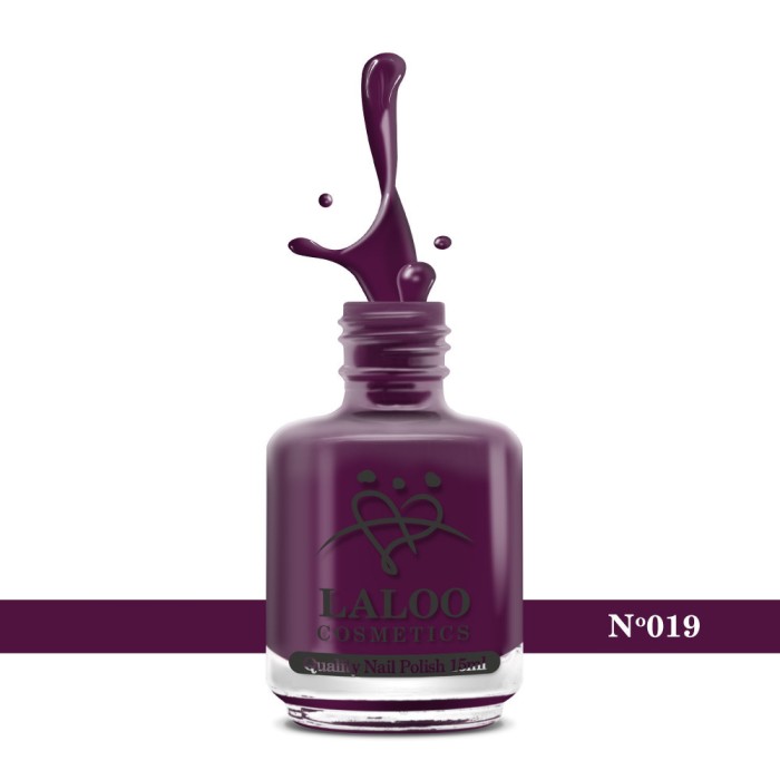 No.019 Purple| Weekly Nail Polish 15ml