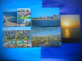 HOPCT LOT NR 836 SATURN -LITORAL-CT-5 CARTI POSTALE-RSR-CIRCULATE, Circulata, Printata, Constanta