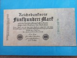 Germania 500 ( Funfhundert ) Mark 07.07.1922. - Seria G 9678483