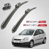 Cumpara ieftin Ștergătoare Ford Fiesta V FL Hatchback 5 uși (2005&ndash;2008) &ndash; Set față Flat