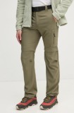 Columbia pantaloni Silver Ridge Utility bărbați, culoarea verde, 2012962