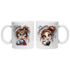 Cana alba personalizata &quot;inainte si dupa cafea - model 7&quot;, INOVATIX&reg;️. 330ml, Oem