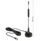 DAB+ ANTENNE F STECKER 0 DB OMNIDIREKTIONAL MIT MAGNETISCHEM 12412 DELOCK
