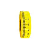 Centimetru adeziv rola pentru croitorie si marcaje, scala in centimetri, 20m