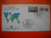 HOPCT PLIC FDC S NR 197 ZIUA NATIUNILOR UNITE1987 - ONU NATIUNILE UNITE- -BIROUL GENEVA ELVETIA