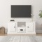 Gossi comoda tv, alb, 100x35,5x45 cm, lemn prelucrat