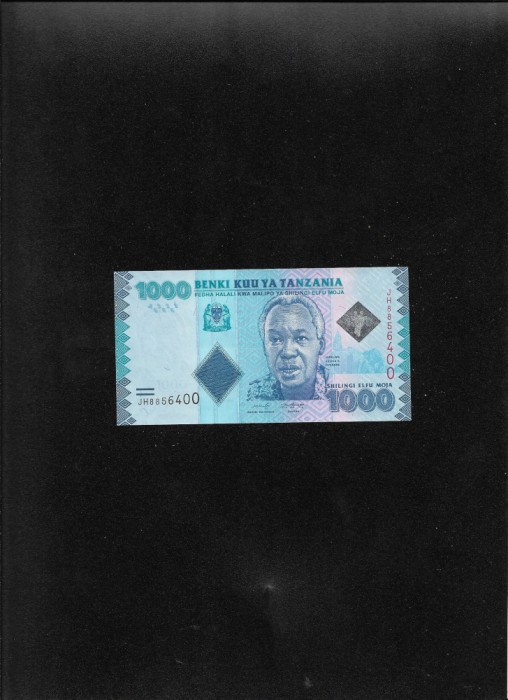 Tanzania 1000 shillings shilingi 2010(19) seria8856400 unc