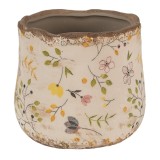 Cumpara ieftin Ghiveci flori ceramica multicolora Flower 11x10 cm