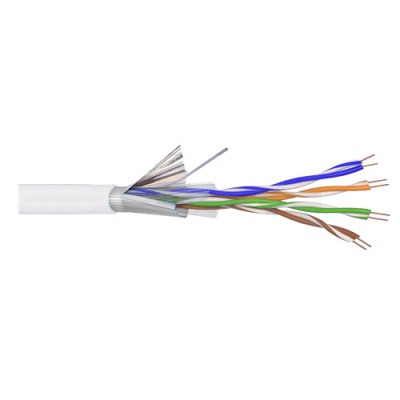 Cablu FTP cat 5e CUPRU 100% 305m 4x2x24 AWG - eRaya NET5EFT-305 SafetyGuard Surveillance foto