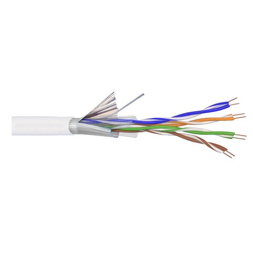 Cablu FTP cat 5e CUPRU 100% 305m 4x2x24 AWG - eRaya NET5EFT-305 SafetyGuard Surveillance