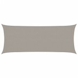 Cumpara ieftin Panza parasolar gri deschis dreptunghiular 2x4,5m HDPE 160 g/m&sup2;