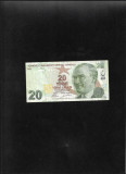 Turcia 20 lire lira 2009(21) seria392644410