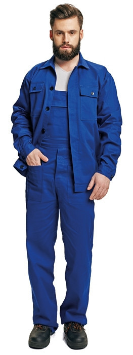 Set RALF jachetă+salopetă albastru, 031200474