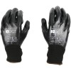Manusi de protectie Black, elastan + poliester, negru, marimea 10