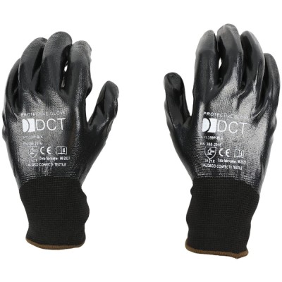 Manusi de protectie Black, elastan + poliester, negru, marimea 10 foto