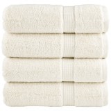 VidaXL Prosoape de baie premium SOLUND 4 buc 100x150 cm 600 gsm