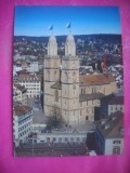 HOPCT 20398 CATEDRALA ZURICH --ELVETIA -NECIRCULATA