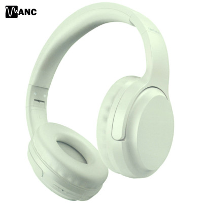 Casti Wireless Over-Ear X22 Pro, ANC, Bass, Bluetooth 5.3, Autonomie 25 ore, Bej foto