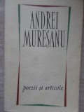 Poezii și Articole - Andrei Mureșanu (1963) - Carte Poezie Rom&acirc;nească, Editura Pentru Literatură, Copertă Cartonată