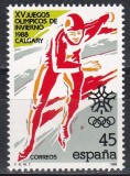 Spania 1988 - Jocurile Olimpice de iarnă - Calgary, Canada, MNH, Nestampilat