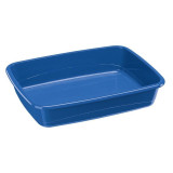 NIP 20 Toaletă pentru pisici fără &icirc;mprejmuire albastru 54,5 x 39,5 x 12,5 cm, Ferplast