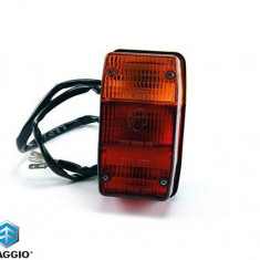 Stop complet + semnalizare spate dreapta original Piaggio Ape Car P2 - P3 (78-85) - Ape MP 501 - MP 601 2T AC 220cc