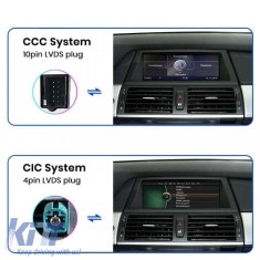 Navigatie Dedicata BMW X5 E70 X6 E71 (2007-2010), 10.33 Inch, 8Gb Ram, 128Gb Stocare, Carplay Performance AutoTuning